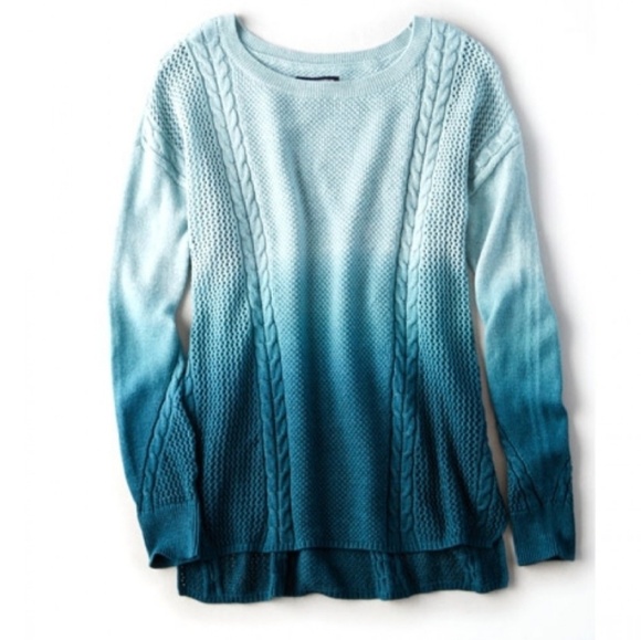 American Eagle Outfitters Sweaters - AEO Ombre Open Knit Sweater